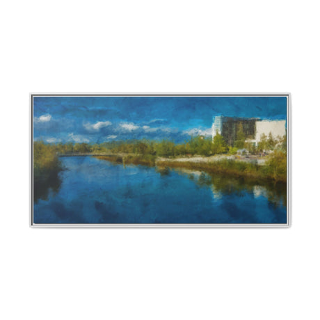 Reflections of Chena River - Fairbanks, Alaska