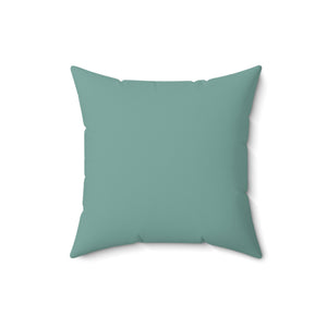 Whimsical Forest Friends Square Pillow