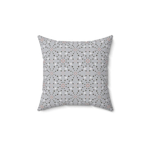 Urban Elegance Dotted Square Pillow