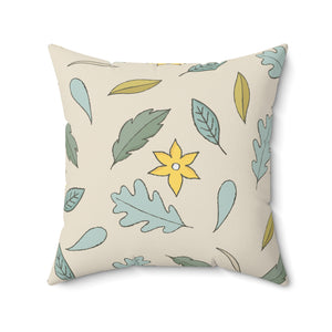 Whimsical Autumn Glow Square Pillow