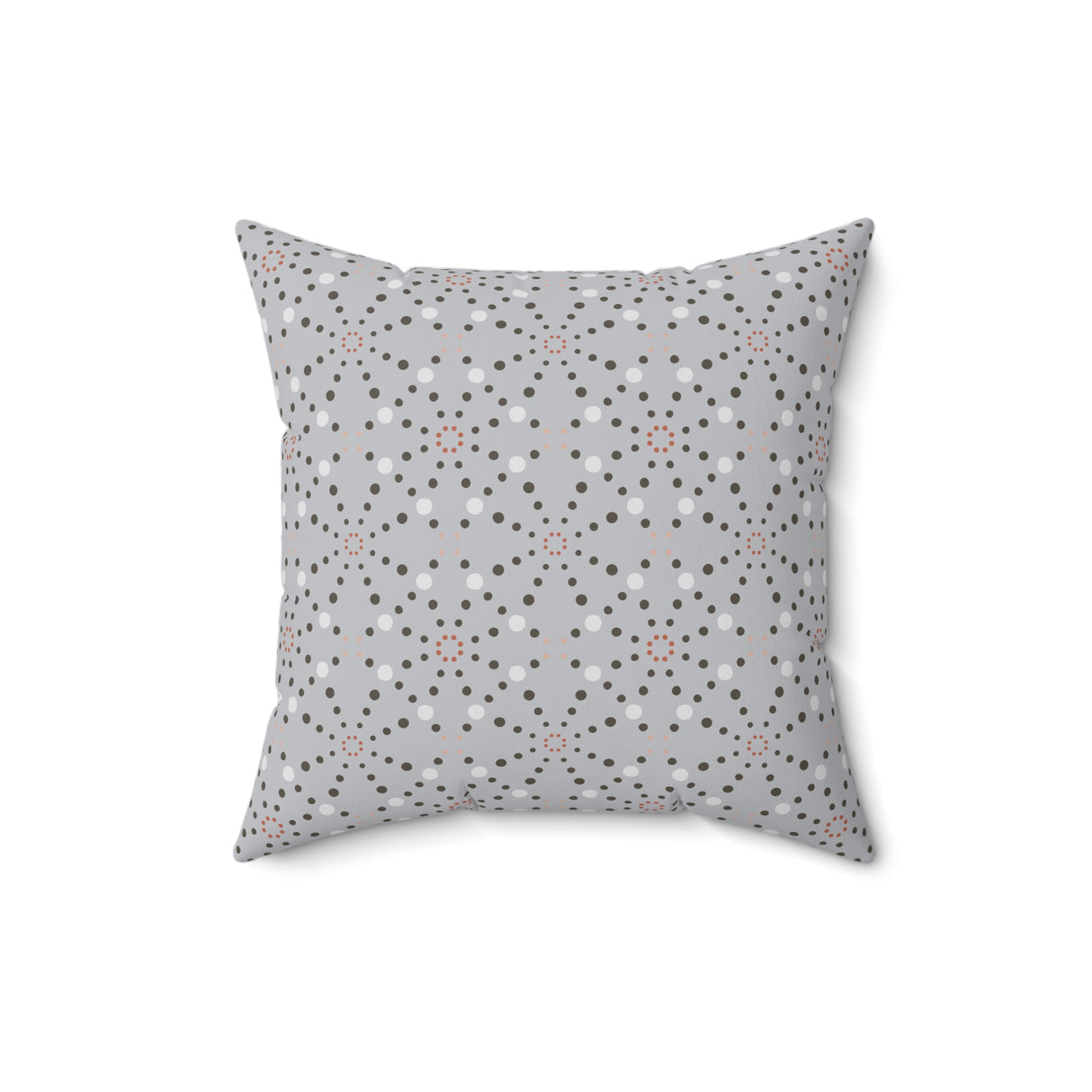 Urban Elegance Dotted Square Pillow