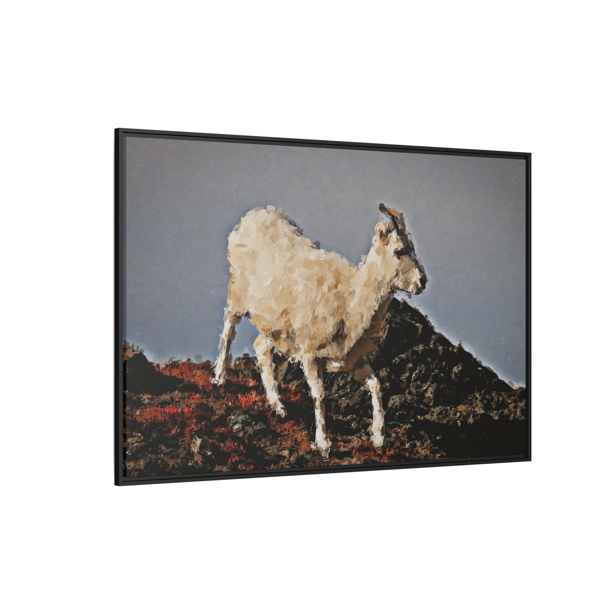 Dall’s Sheep on Rocky Ridge, Nááts'įhch'oh National Park