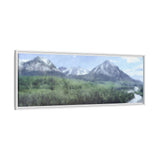 Snowy Peaks and River Valley, Chugach State Park