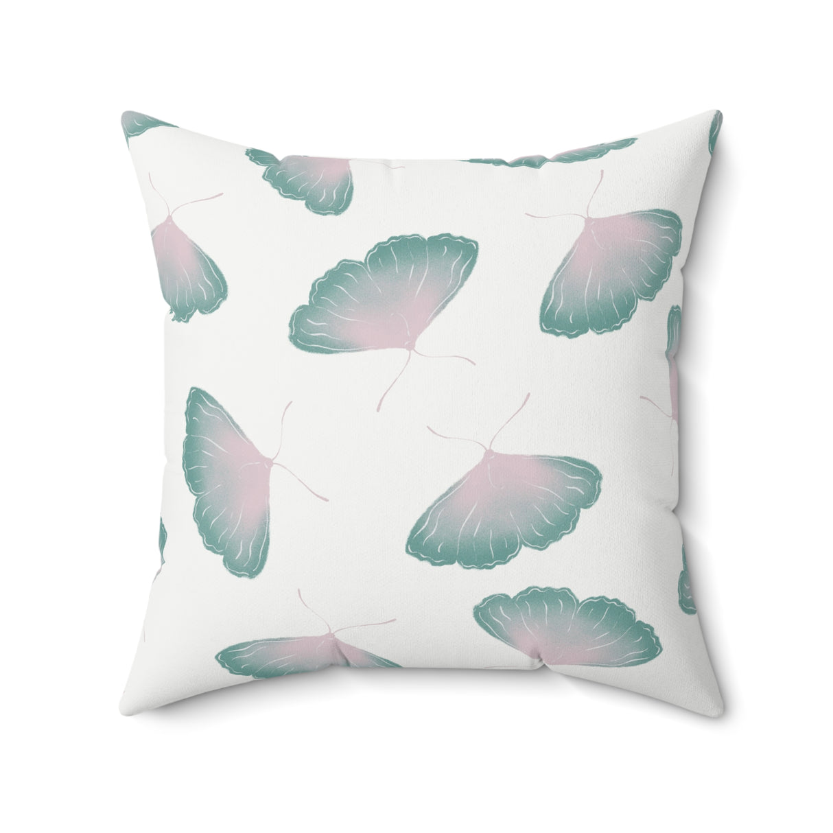 Butterfly Serenity Square Pillow